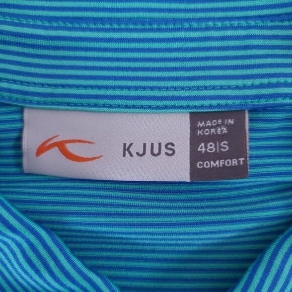 KJUS Zach Johnson Masters Performance Golf Pro Polo Shirt Size S - Picture 9 of 9